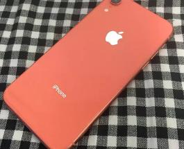 苹果xr 泰国弯刀 dio 珊瑚色 完美机 面部完好